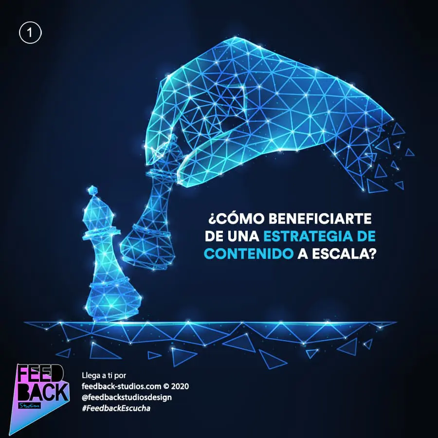 ¿Cómo beneficiarte de una estrategia de contenido a escala?
